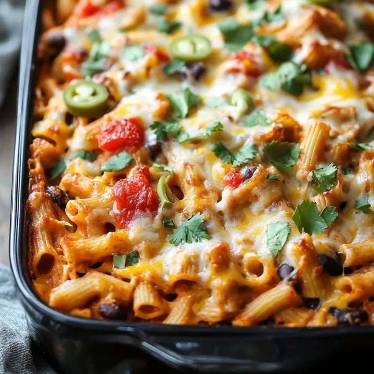 Chicken Enchilada Pasta Bake: All the Comfort, None of the Fuss