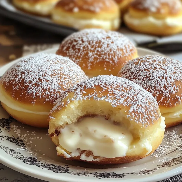 Italian Custard Bomboloni: The Fluffiest Donuts You’ll Ever Eat (Stuffed to the Max)