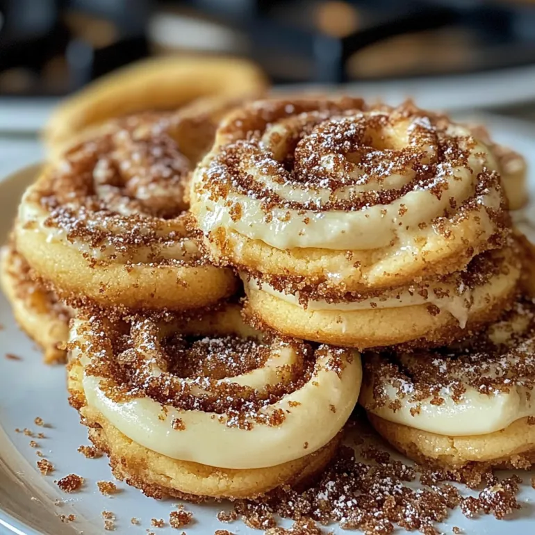 Churro Cheesecake Cookies: Like a Churro and a Cheesecake Had a Delicious Baby