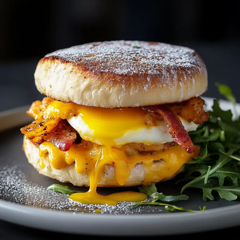 Soufflé Carbonara Breakfast Sammich: A Bougie Breakfast That Eats Like a Dream