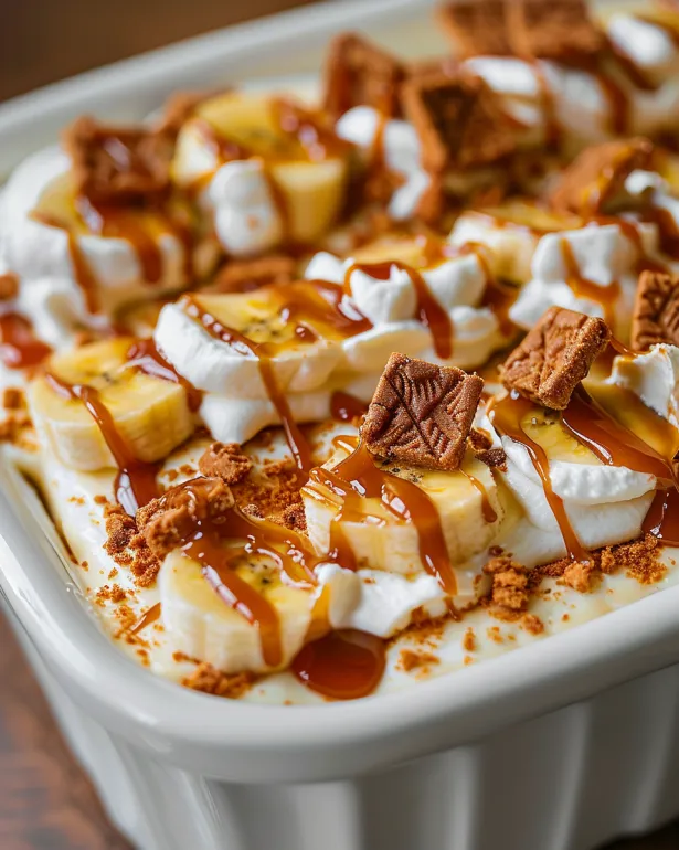 Biscoff Banana Pudding with Dulce de Leche: When Southern Comfort Meets European Sophistication