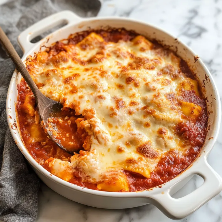 Easy Baked Ravioli: The Laziest (and Most Delicious) Dinner Ever