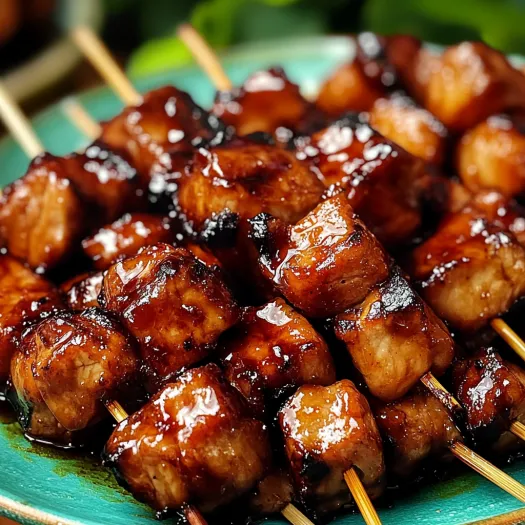 Filipino BBQ Pork: Sweet, Smoky, Sticky Street Food Perfection on a Stick