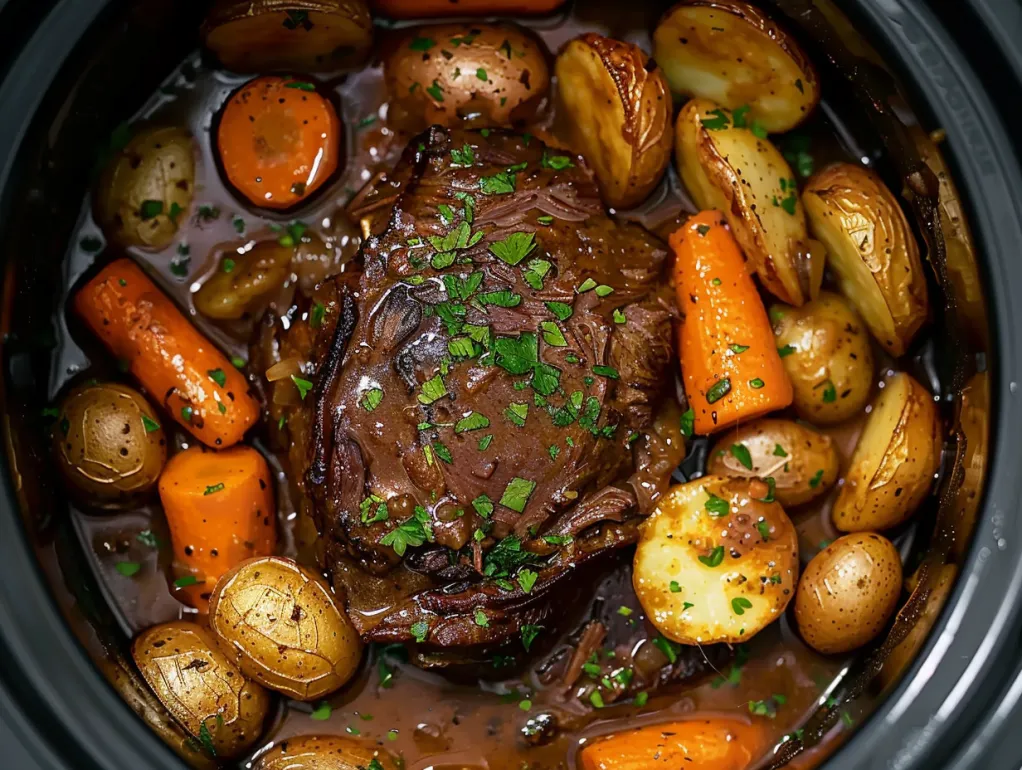 Crockpot Pot Roast with Gravy: The Ultimate Set-It-and-Forget-It Sunday Dinner