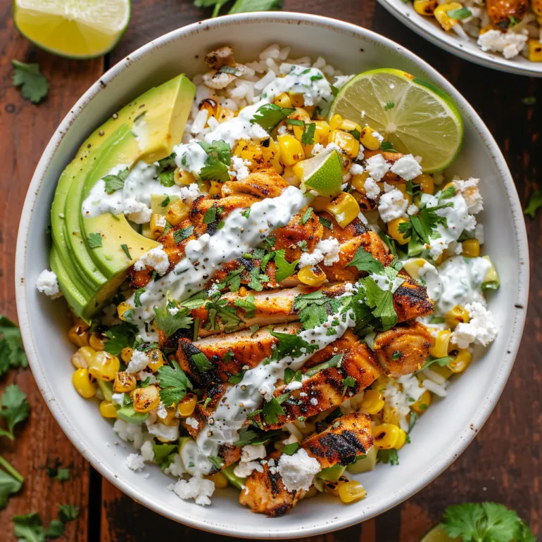 Street Corn Chicken Bowls: Your New Obsession in a Bowl