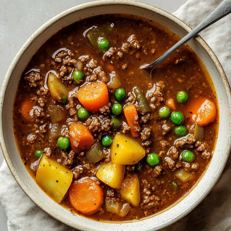 Hamburger Stew: The Cozy, Budget-Friendly Bowl That Tastes Like a Hug