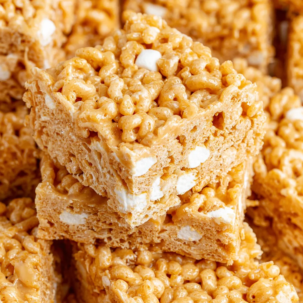 Peanut Butter Rice Krispie Treats