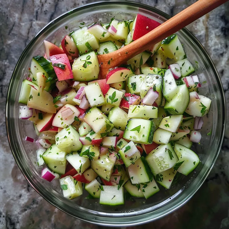 Cucumber Apple Salad Delight: The Crispy, Crunchy Side That Steals the Show