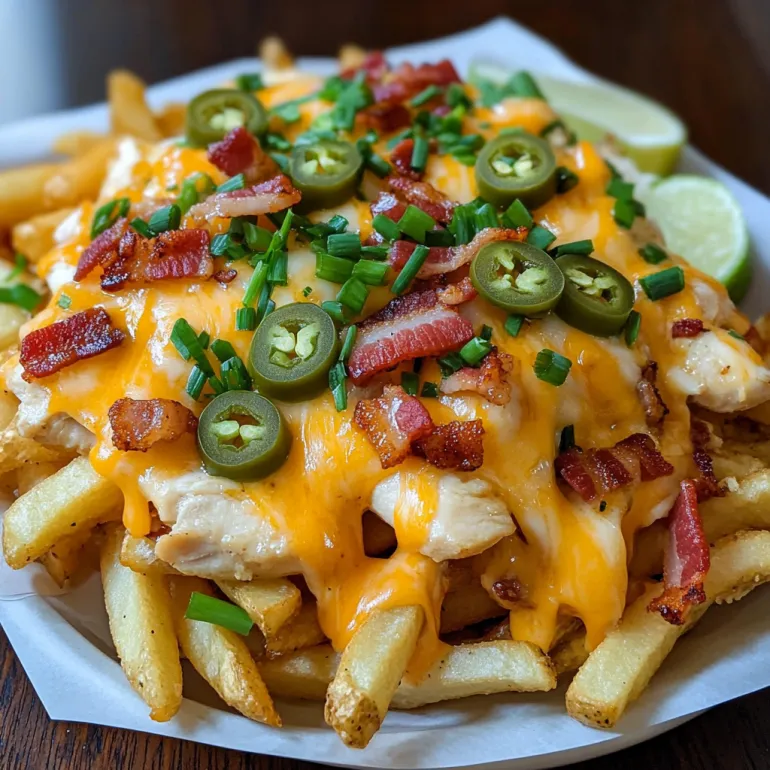 Jalapeño Bacon Ranch Chicken Cheese Fries: The Ultimate Game Day Beast