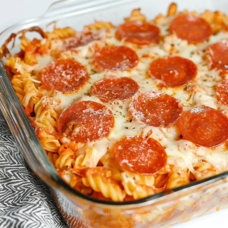 Pepperoni Pizza Casserole: When Pizza Night Meets Comfort Food Magic