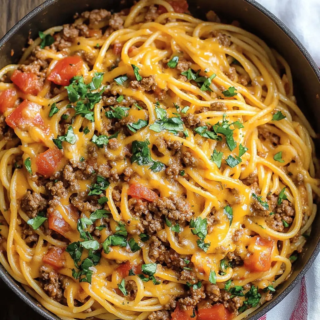 Taco Spaghetti: When Tuesday Night Meets Italian Night (And It’s Amazing)