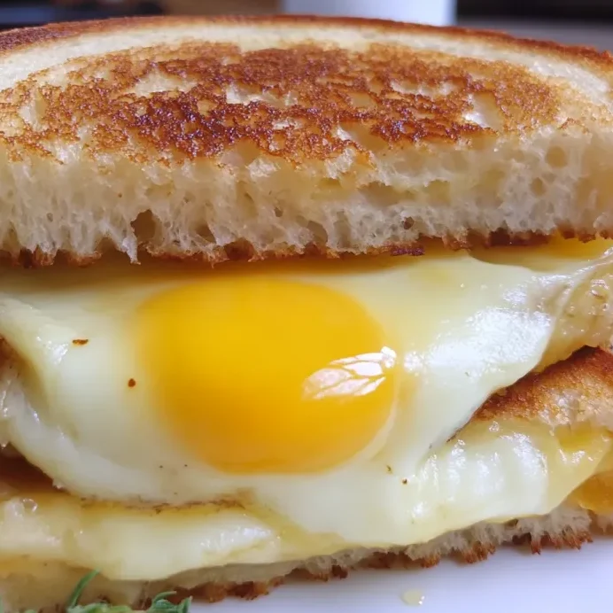 Fried Egg Grilled Cheese: When Your Inner Child Meets Your Grown-Up Hunger