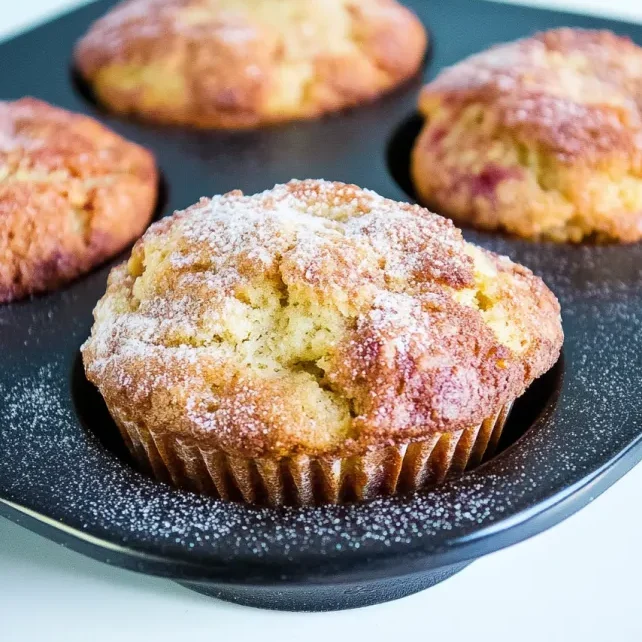 Rhubarb Greek Yogurt Muffins That Actually Taste Like Spring Had a Baby with Comfort: Tangy, Fluffy, and Secretly Healthy