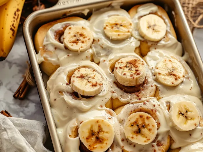 Banana Bread Cinnamon Rolls: The Mashup You Never Knew You Needed