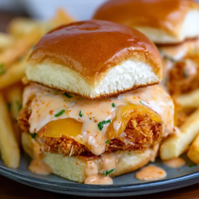 Bang Bang Chicken Sliders Recipe