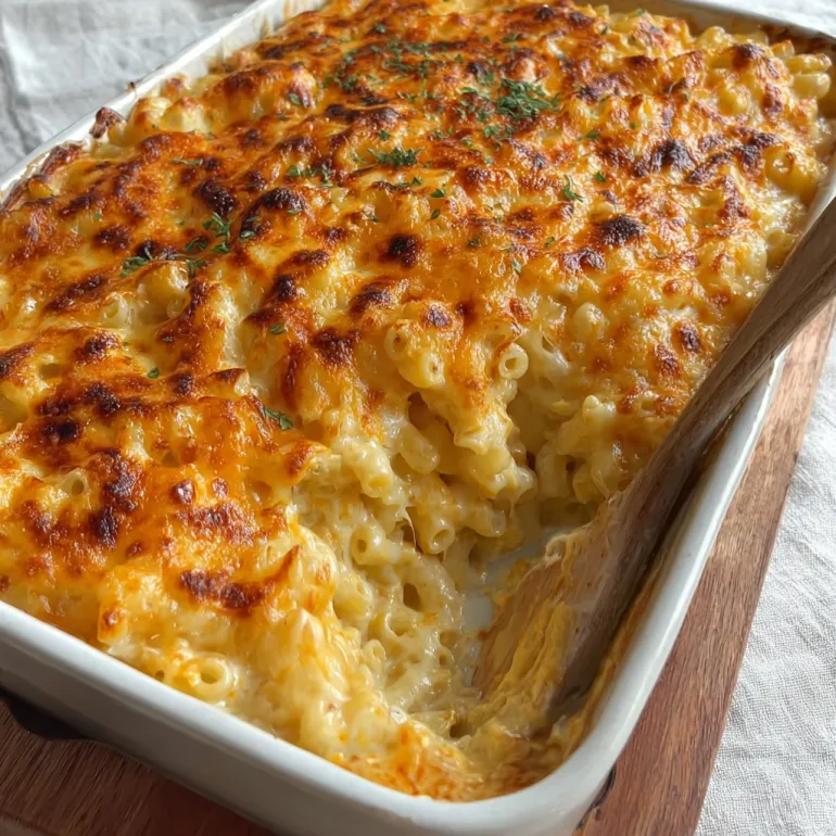 Three Cheese Macaroni and Cheese