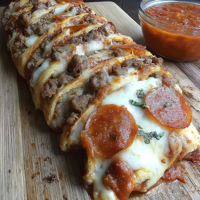 Meat Lovers Pizza Bread