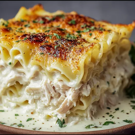 Ultimate Chicken Alfredo Lasagna