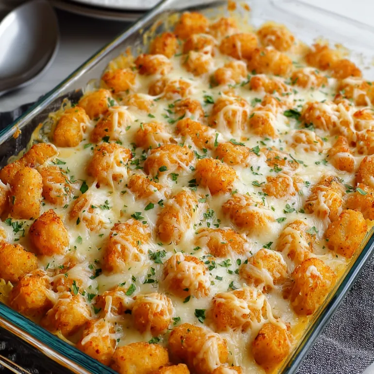 Hearty Chicken Alfredo Bake