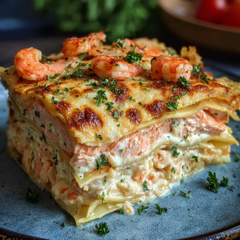 Creamy Seafood Lasagna That’ll Make You Forget About Beef
