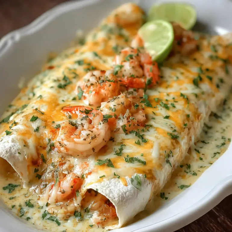 Shrimp Enchiladas