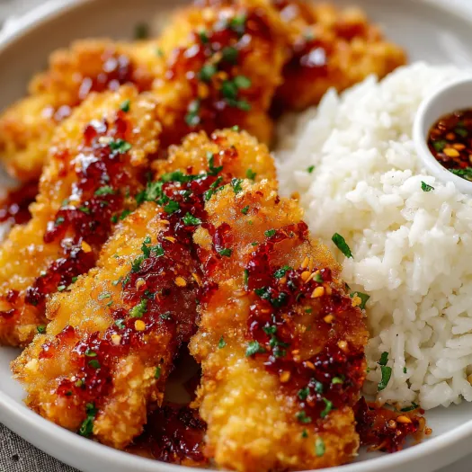 Crispy Juicy Bang Bang Chicken