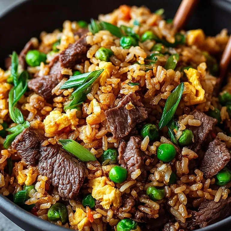 Garlic Butter Steak Fried Rice