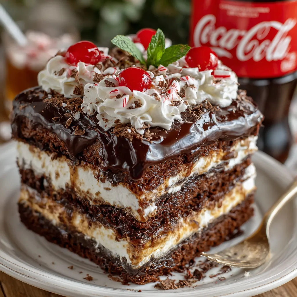 Coca-Cola Fudge Layer Cake