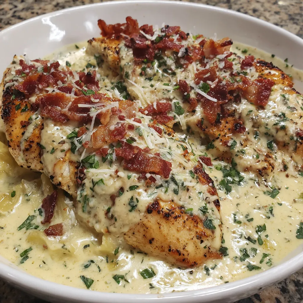 Creamy Garlic Parmesan Chicken