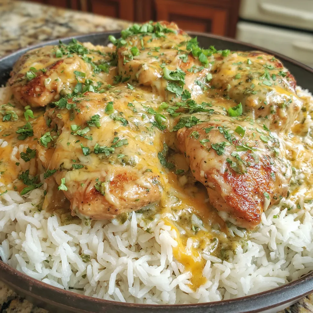 Arroz Con Pollo Cheesy Chicken Bake