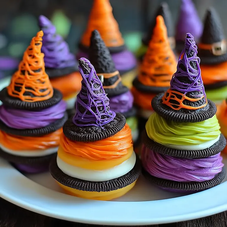 Halloween Witch Hat Cookies