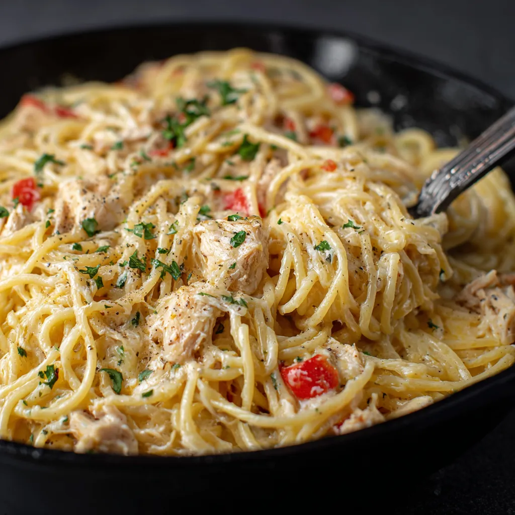 Monterey Chicken Spaghetti