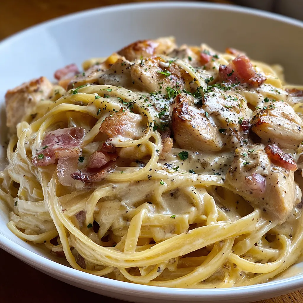 Chicken Carbonara