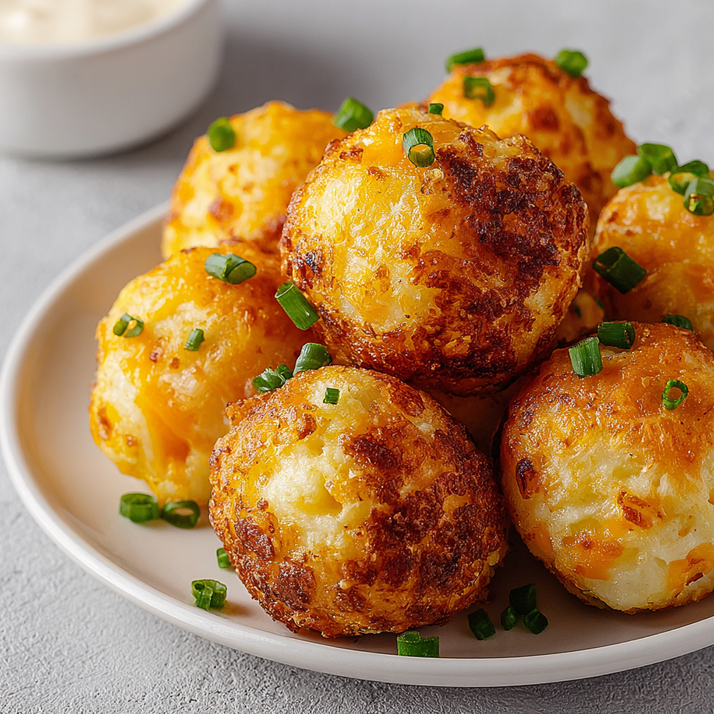 Leftover Air Fryer Mashed Potato Balls