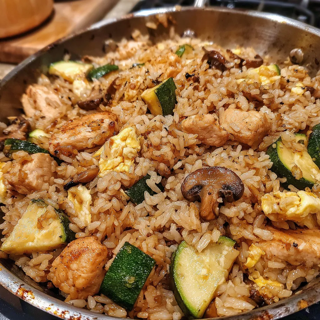 Hibachi Style Chicken Fried Rice