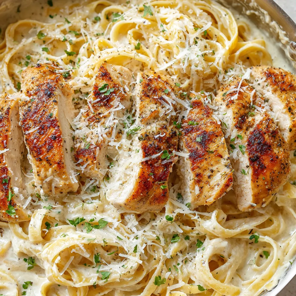 Chicken Fettuccine Alfredo