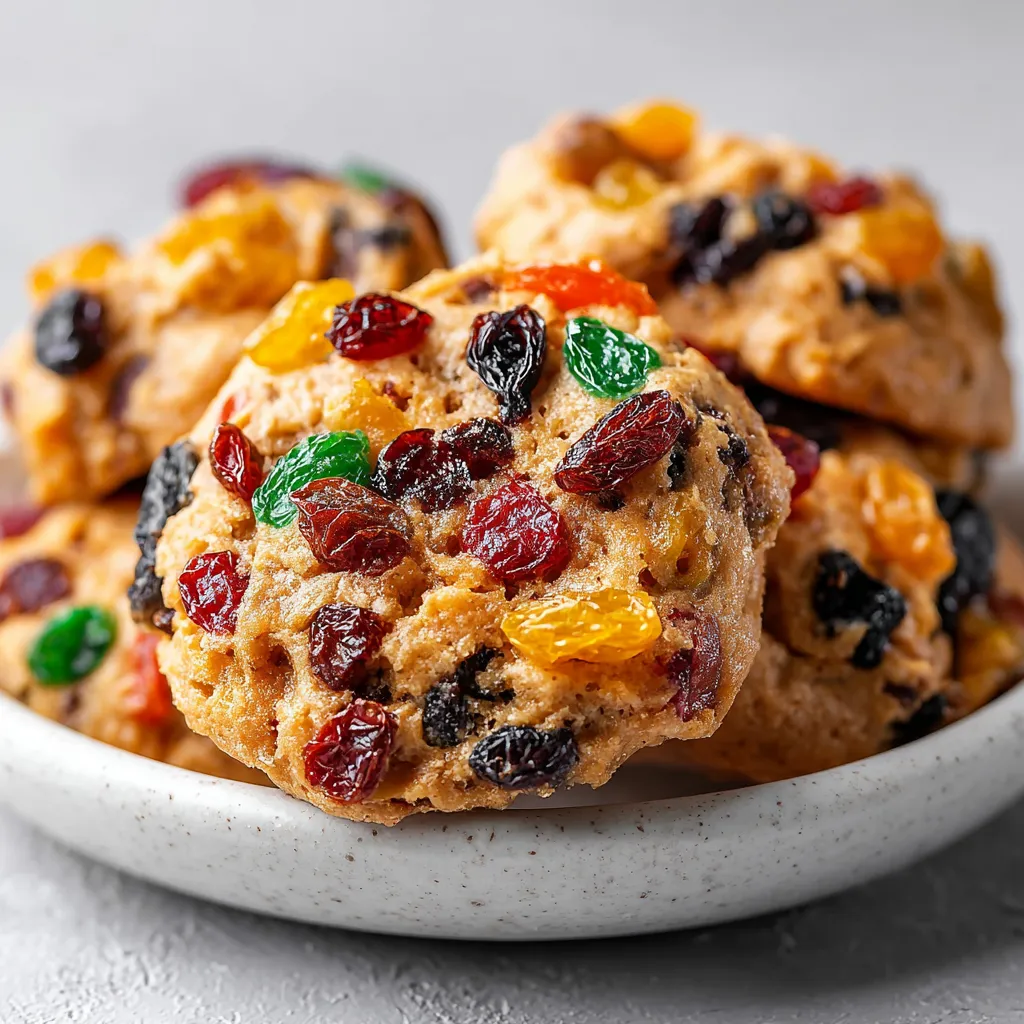 Fruitcake Cookies