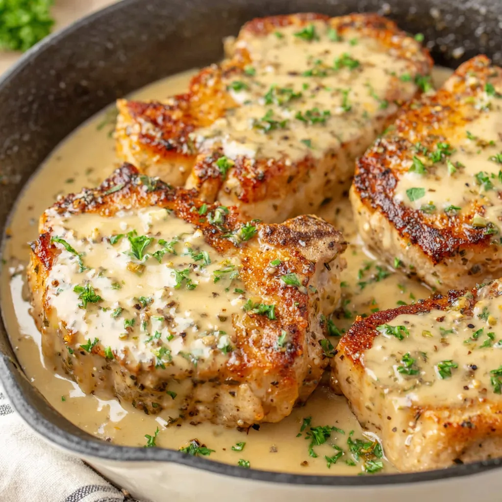 Garlic Parmesan Pork Chops: Savory & Easy Recipe!