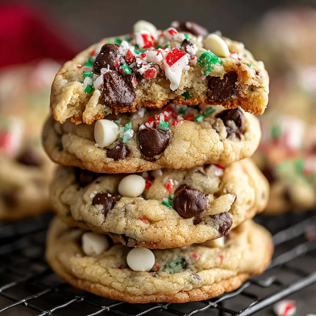 Winter Wonderland Chocolate Chip Cookies
