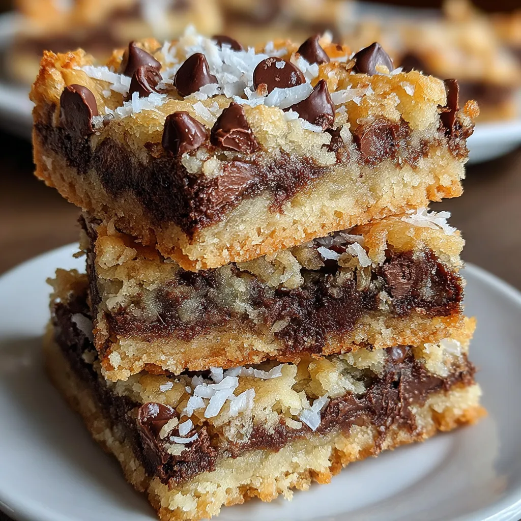 Almond Joy Cookie Bars