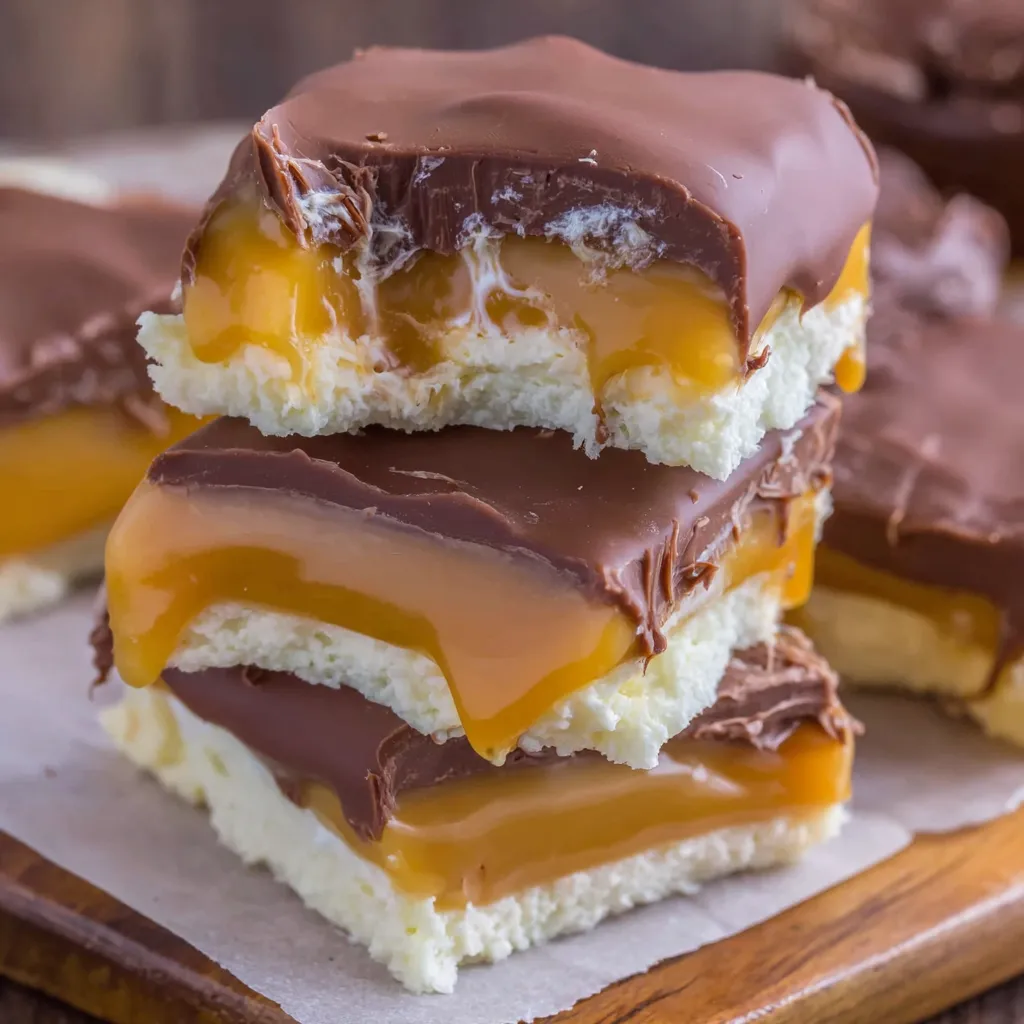 Homemade Milky Way Bars