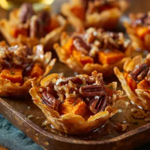 Sweet Potato Appetizer Cups