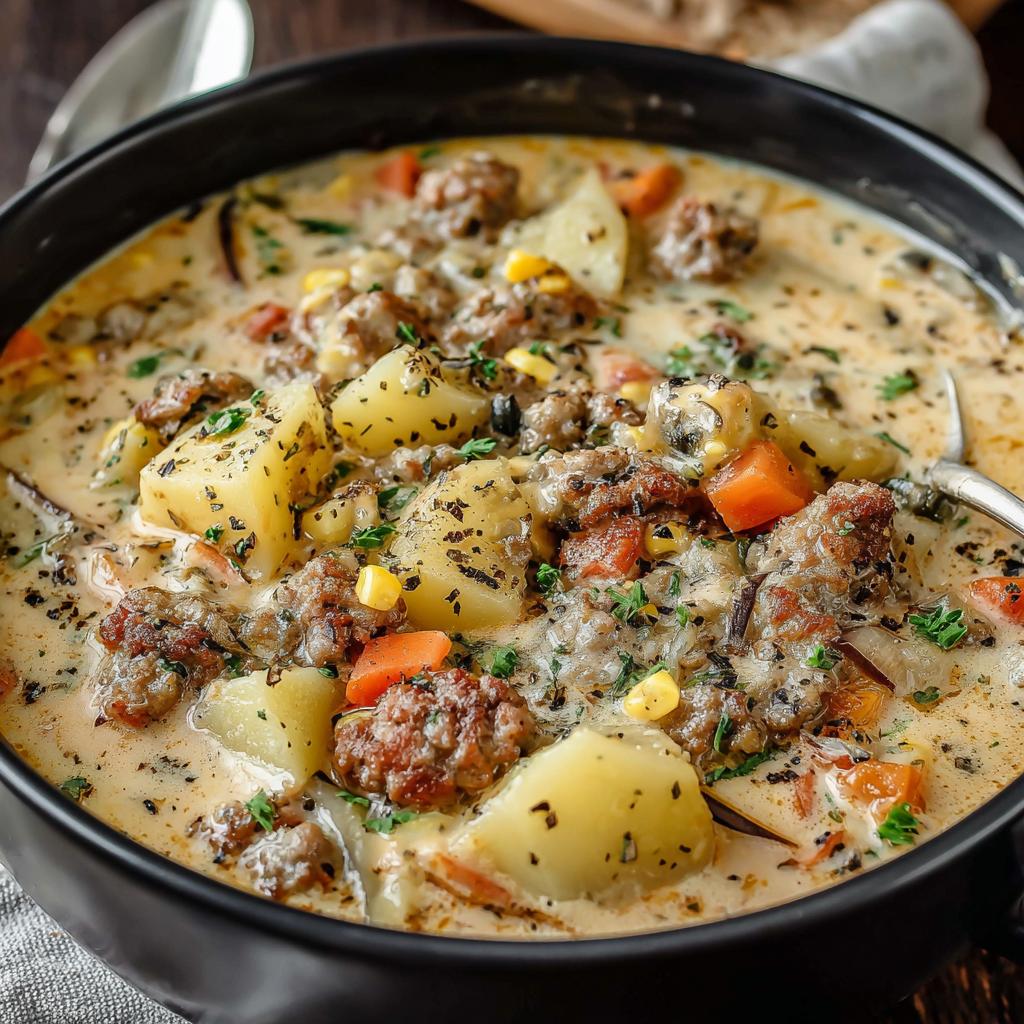 Ultimate Potato and Sausage Chowder