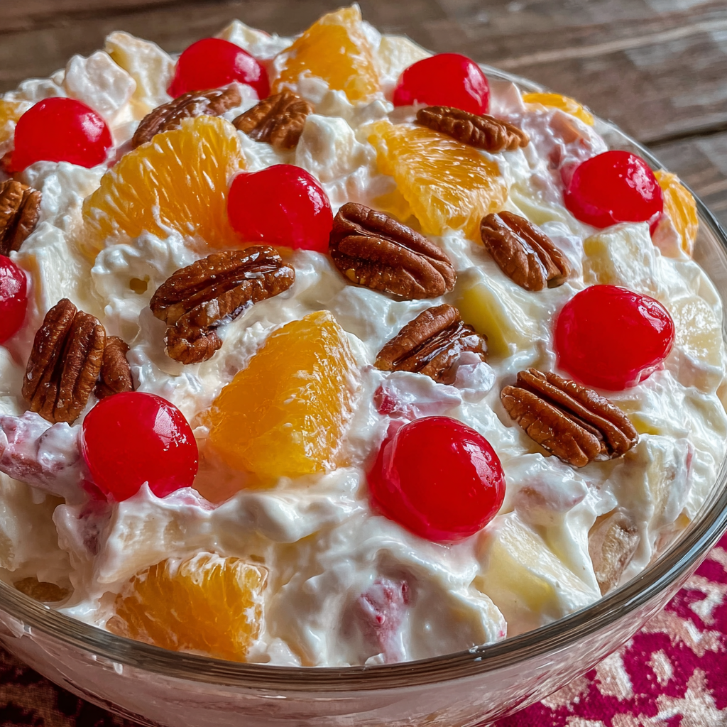 Ambrosia Salad Fruity Marshmallow