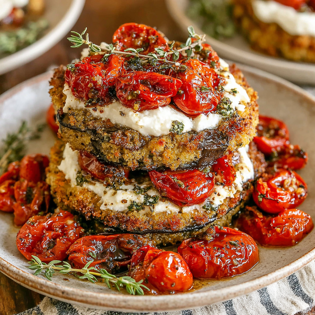 Eggplant Napoleons
