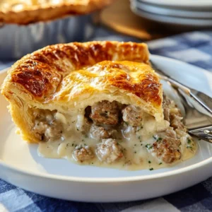 Sausage and Gravy Pie