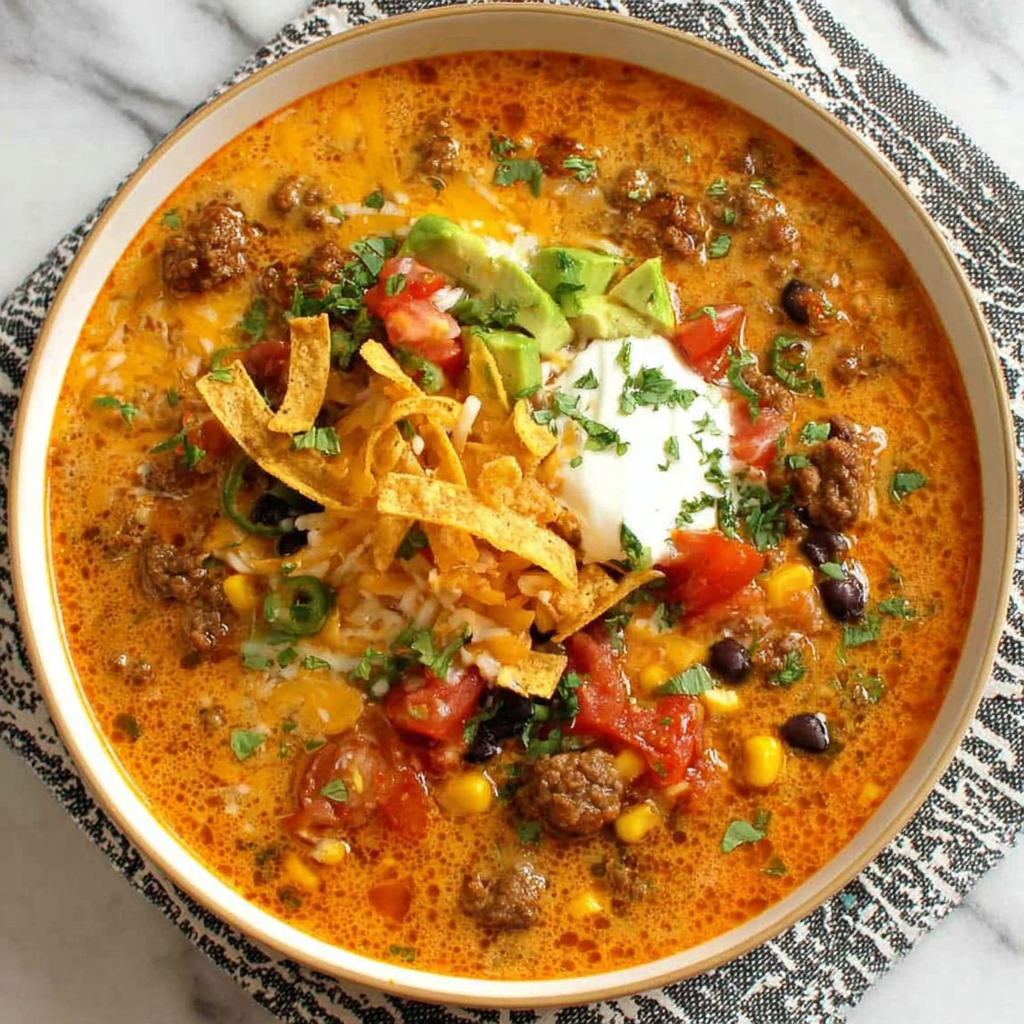 Creamy Taco Soup