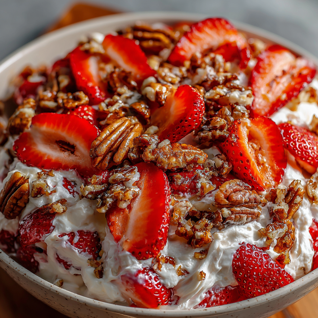 Strawberry Crackle Salad
