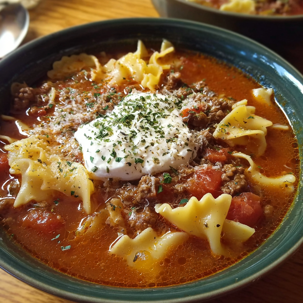 Lasagna Soup
