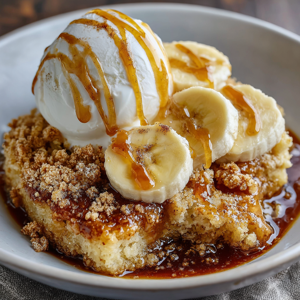 Southern Banana Cobbler